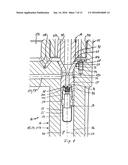 DEVICE FOR INJECTING FUEL INTO THE COMBUSTION CHAMBER OF AN INTERNAL     COMBUSTION ENGINE diagram and image