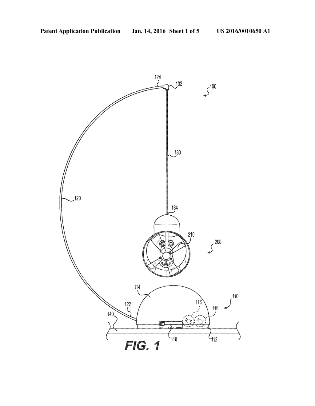 SUSPENDED FAN GENERATING RANDOM MOVEMENT OF A MAIN BODY - diagram, schematic, and image 02