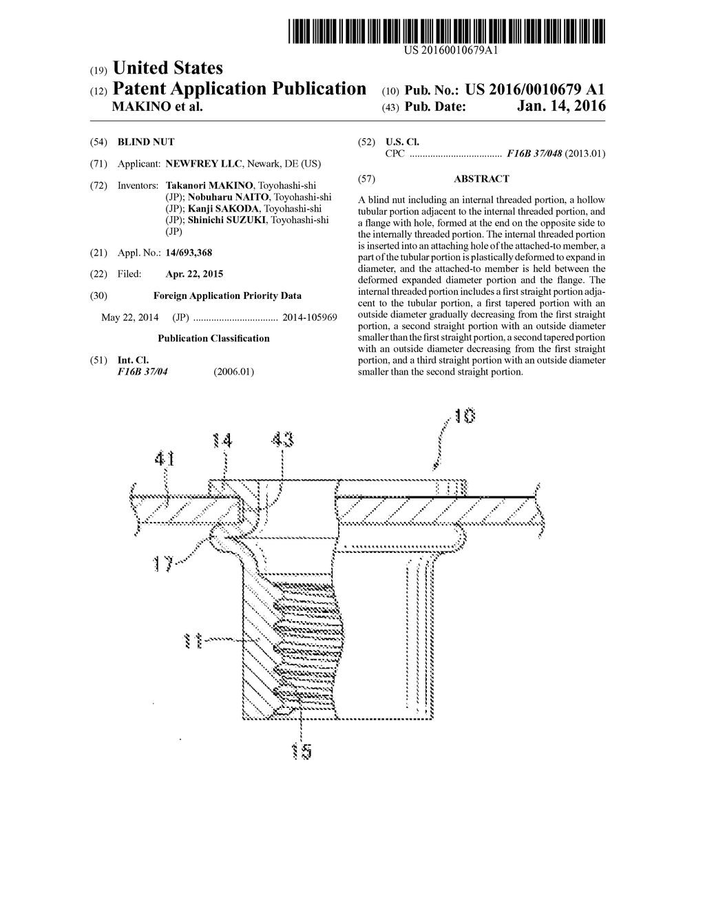 BLIND NUT - diagram, schematic, and image 01