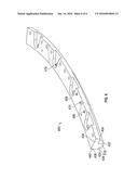 THRUST RAIL AND SWING GEAR ASSEMBLY FOR A MINING VEHICLE diagram and image