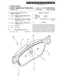 BRAKE LINING WITH DEVICE FOR REDUCING NOISES diagram and image