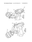 Bracket Assembly for Mounting a Brake Assembly and Brake Actuator diagram and image