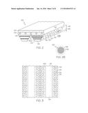 V-RIBBED BELT WITH SPACED RIB FLANK REINFORCEMENT diagram and image