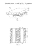 V-RIBBED BELT WITH SPACED RIB FLANK REINFORCEMENT diagram and image