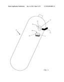 DAMAGE INDICATOR FOR A COMPOSIT PRESSURE TANK diagram and image