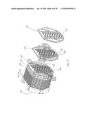 PLANAR ELEMENT FOR FORMING HEAT EXCHANGER diagram and image