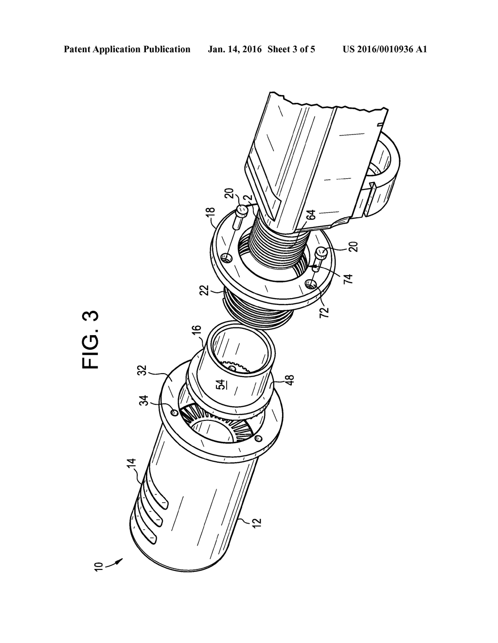 Firearm Compensator Assembly - diagram, schematic, and image 04