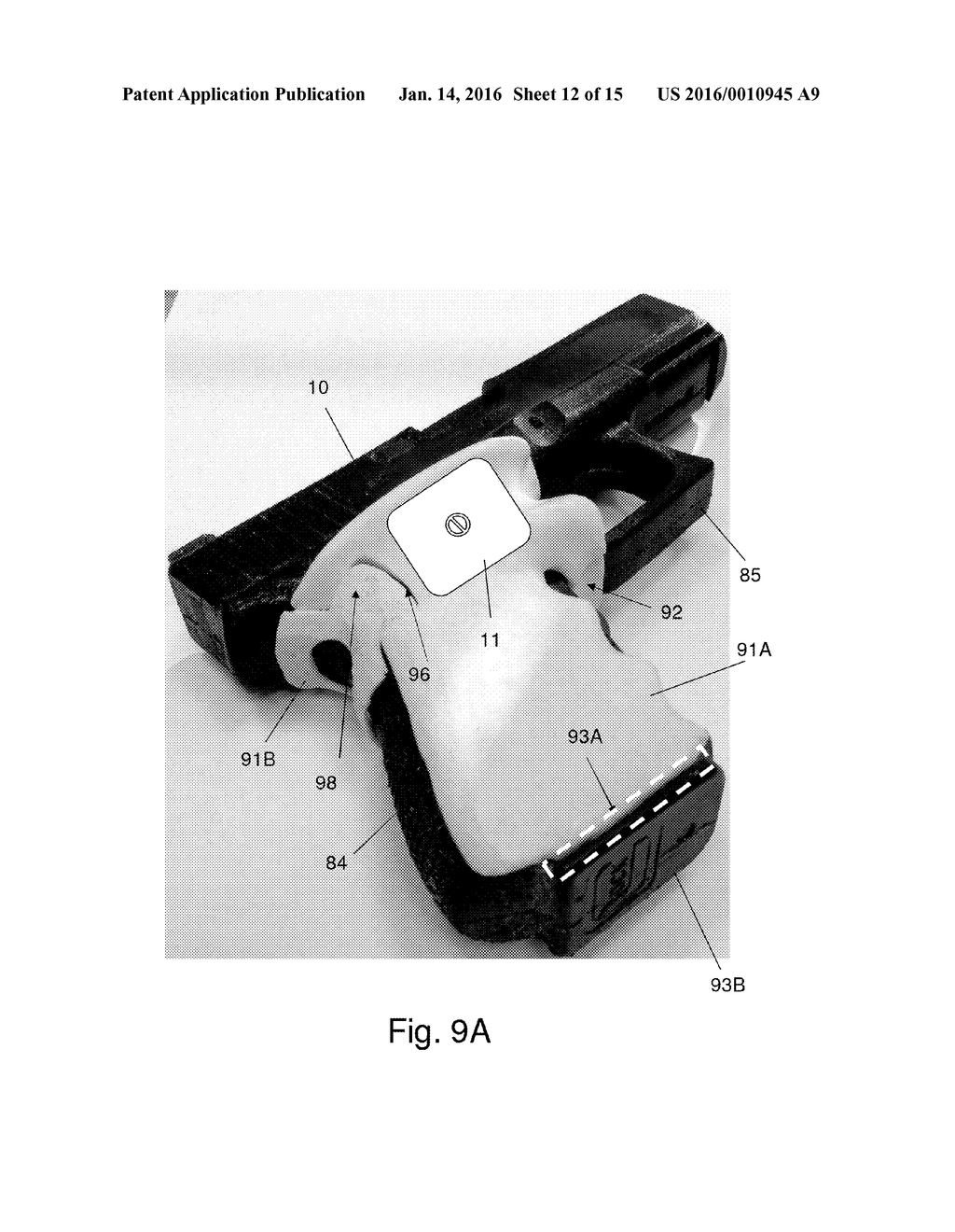 ADJUSTABLE GRIP EXTENDER FOR A FIREARM - diagram, schematic, and image 13