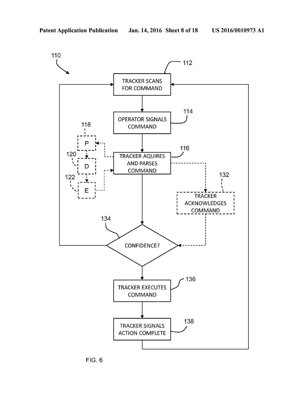 METHOD AND APPARATUS FOR USING GESTURES TO CONTROL A LASER TRACKER - diagram, schematic, and image 09