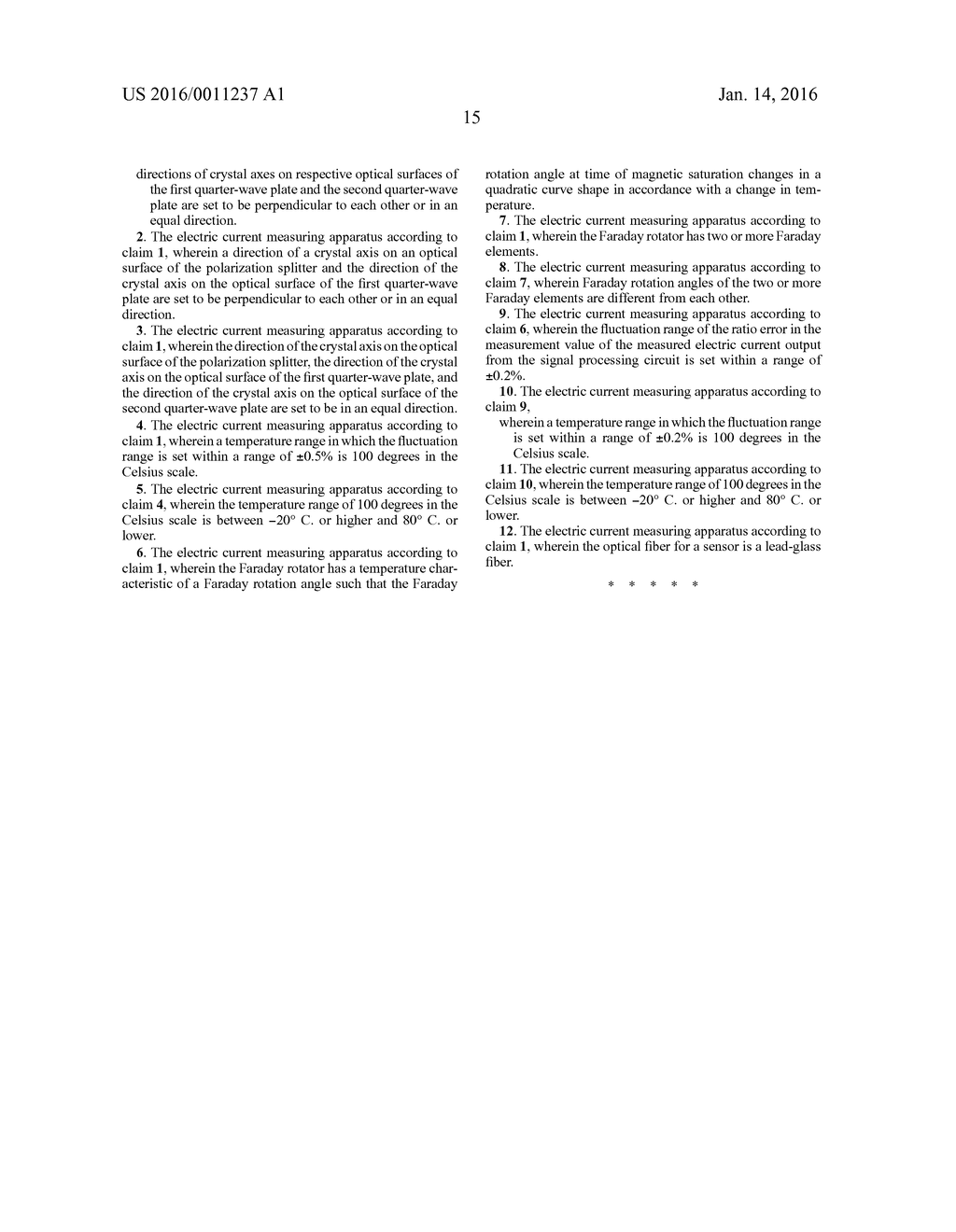 ELECTRIC CURRENT MEASURING APPARATUS - diagram, schematic, and image 32