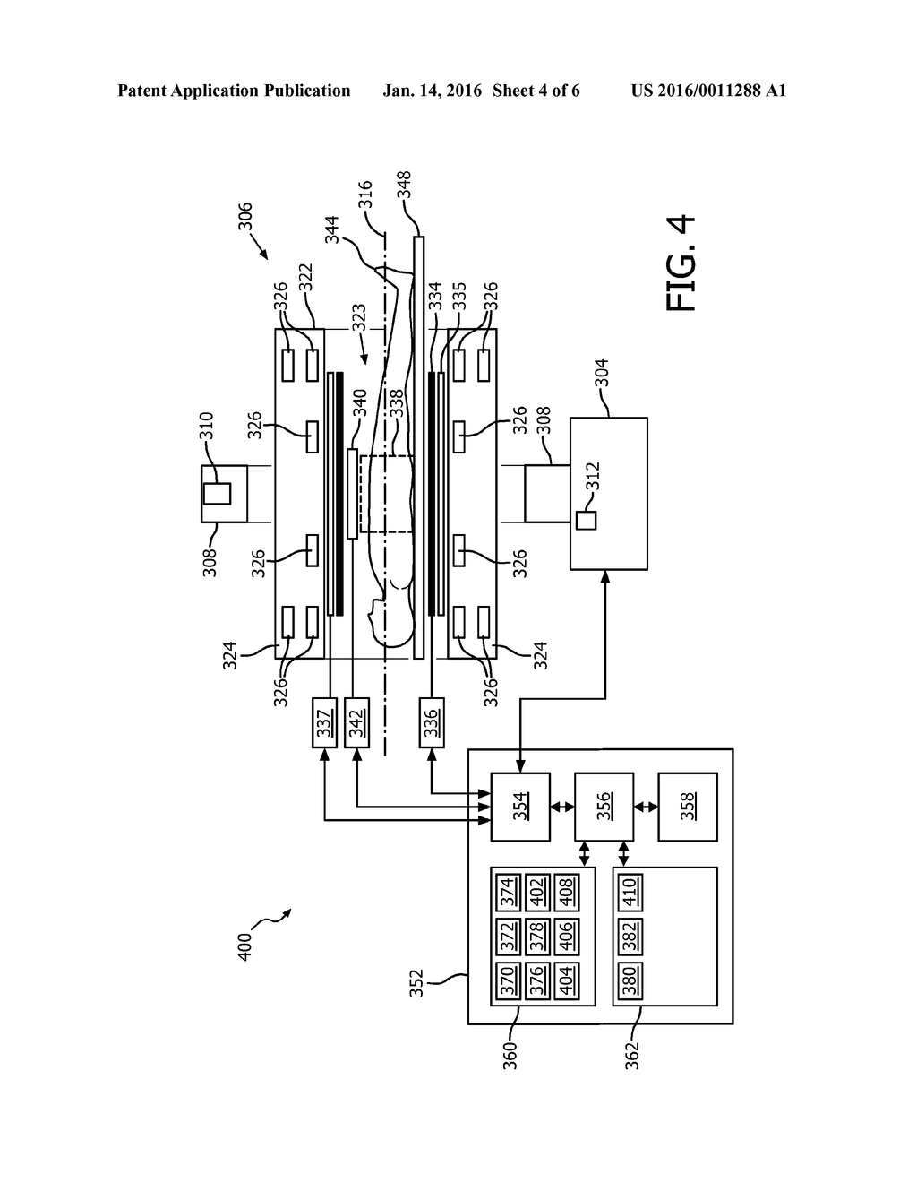 ACTIVE COMPENSATION FOR FIELD DISTORTING COMPONENTS IN A MAGNETIC     RESONANCE IMAGING SYSTEM WITH A GANTRY - diagram, schematic, and image 05