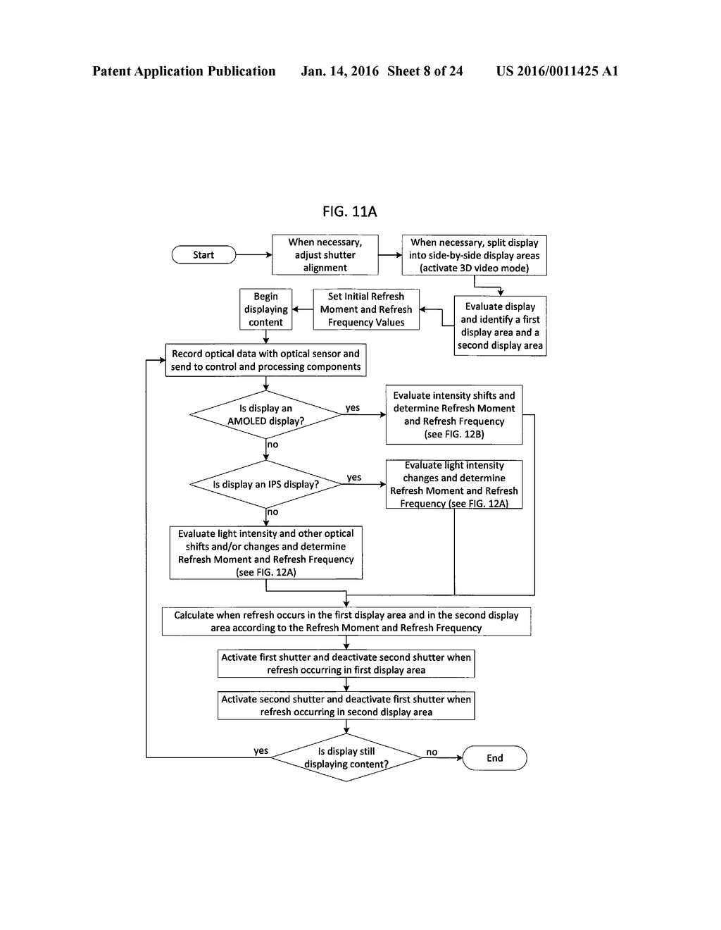 METHOD AND SYSTEM FOR REDUCING MOTION BLUR WHEN EXPERIENCING VIRTUAL OR     AUGMENTED REALITY ENVIRONMENTS - diagram, schematic, and image 09