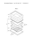 DISPLAY DEVICE HAVING BACKLIGHT ASSEMBLY WITH TRANSPARENT MOLD FRAME diagram and image