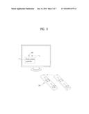 DIGITAL BROADCAST RECEIVER CONTROLLED BY SCREEN REMOTE CONTROLLER AND     SPACE REMOTE CONTROLLER AND CONTROLLING METHOD THEREOF diagram and image