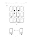 INTERACTIVE SYNCHRONIZED MULTI-SCREEN DISPLAY diagram and image