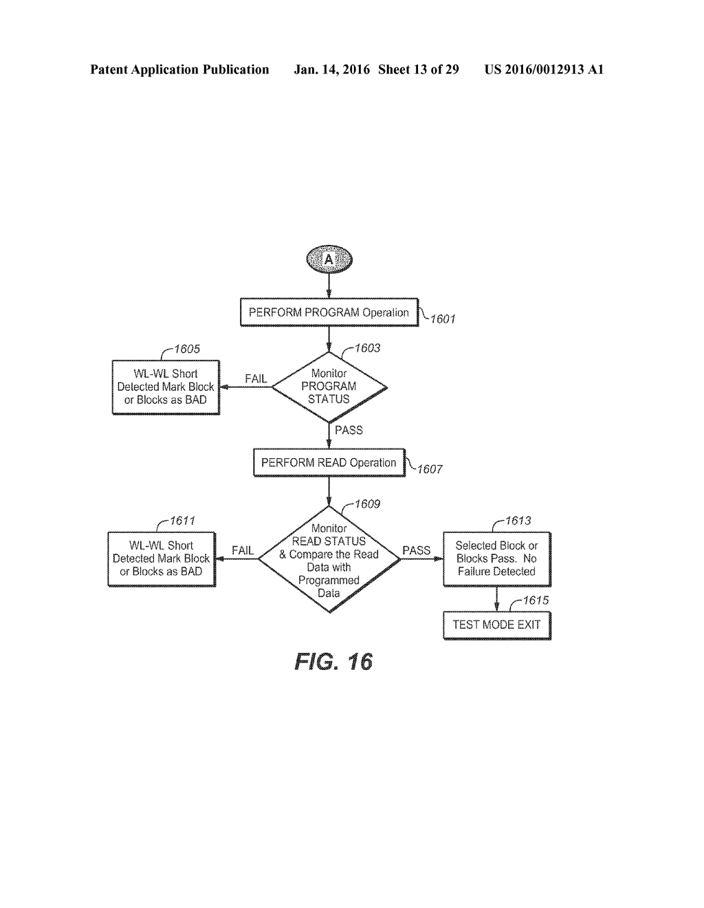 AC Stress Mode to Screen Out Word Line to Word Line Shorts - diagram, schematic, and image 14