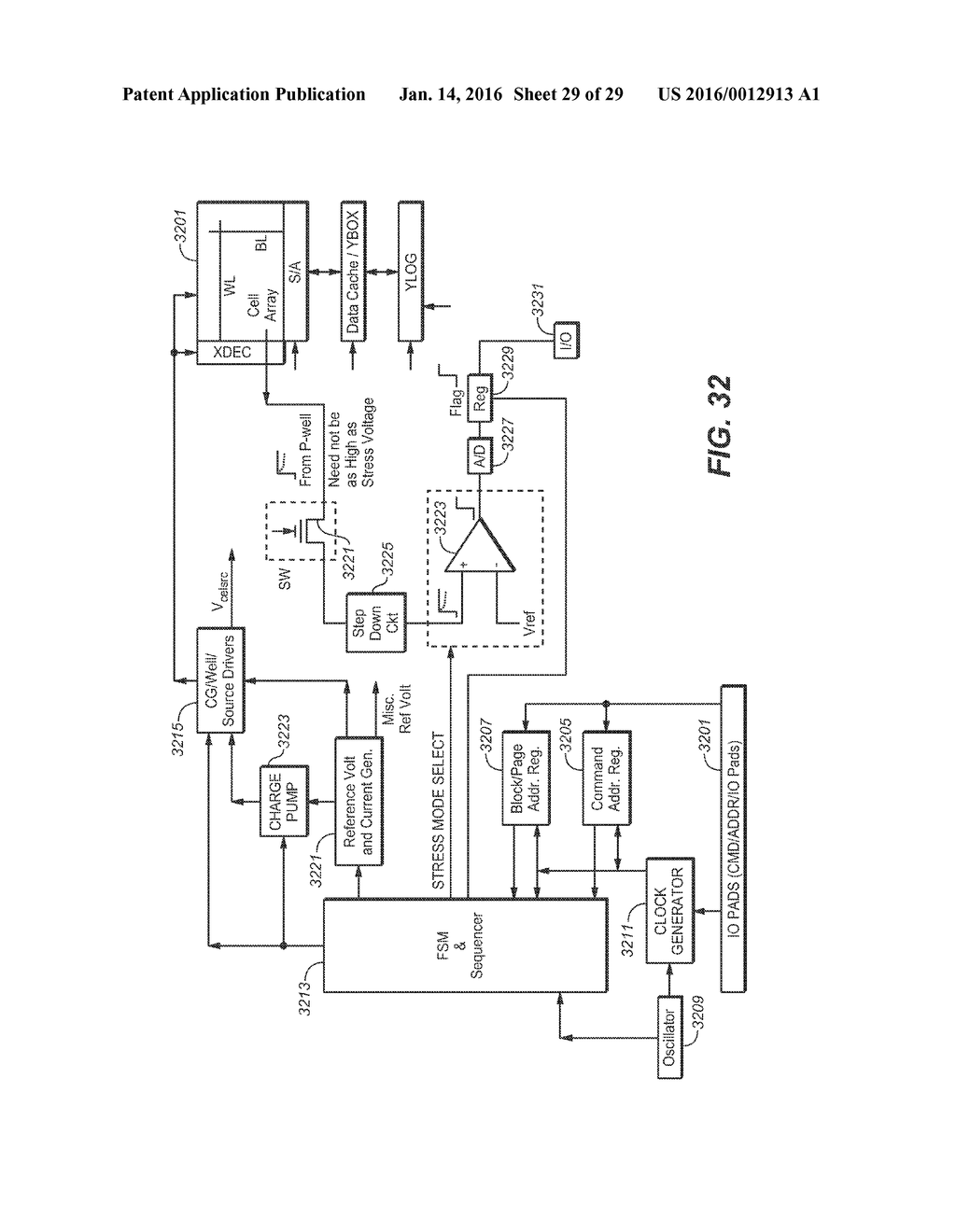 AC Stress Mode to Screen Out Word Line to Word Line Shorts - diagram, schematic, and image 30