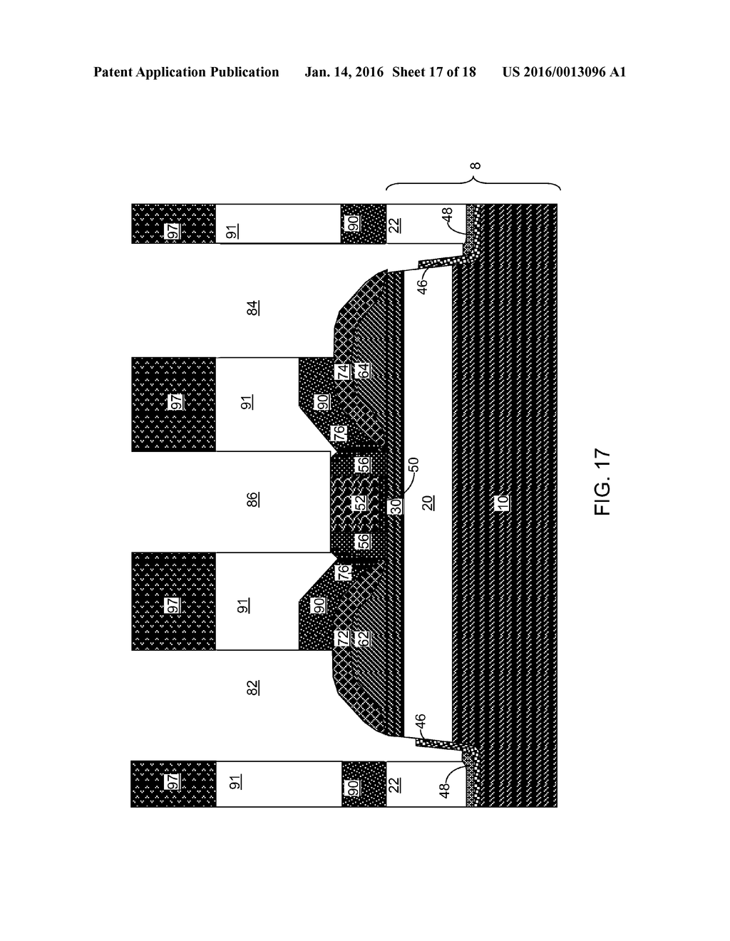 DUAL SHALLOW TRENCH ISOLATION LINER FOR PREVENTING ELECTRICAL SHORTS - diagram, schematic, and image 18