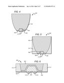 METHOD TO FORM PRIMARY OPTIC WITH VARIABLE SHAPES AND/OR GEOMETRIES     WITHOUT A SUBSTRATE diagram and image