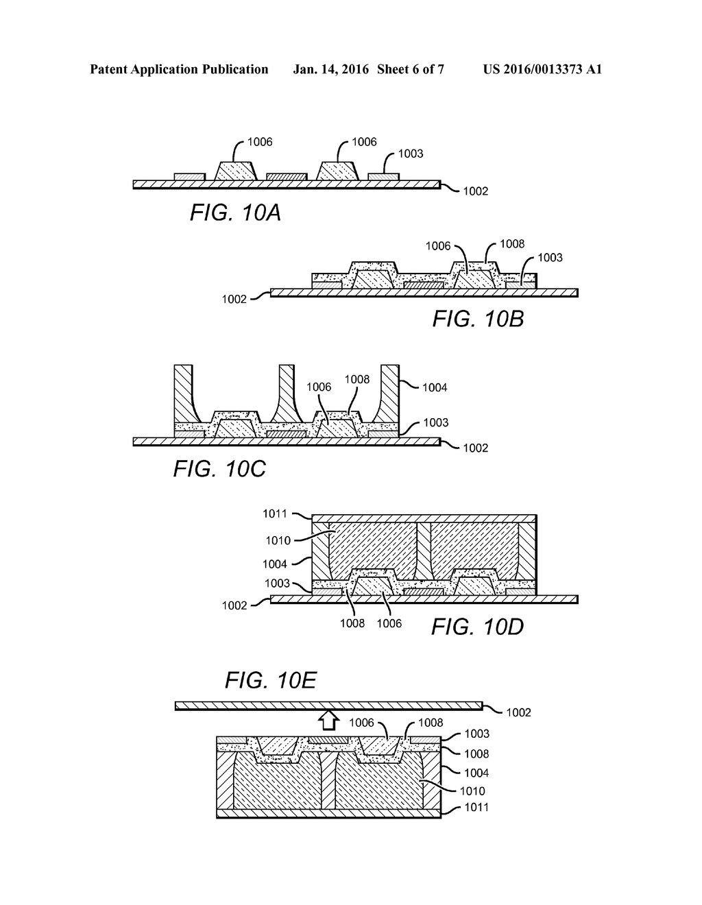 METHOD TO FORM PRIMARY OPTIC WITH VARIABLE SHAPES AND/OR GEOMETRIES     WITHOUT A SUBSTRATE - diagram, schematic, and image 07