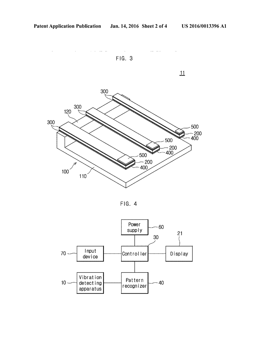 VIBRATION DETECTING APPARATUS AND MOBILE DEVICE INCLUDING THE SAME - diagram, schematic, and image 03