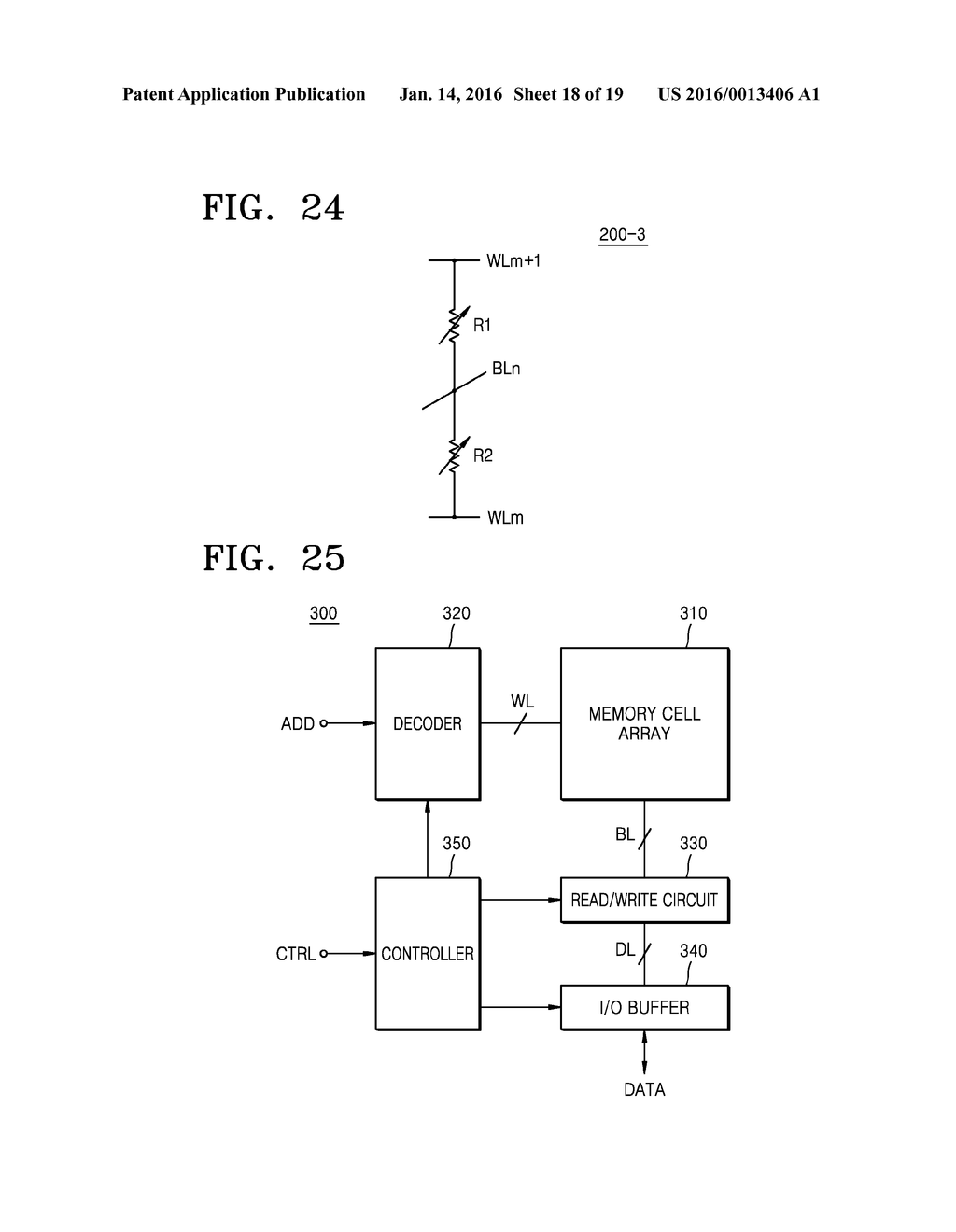 VARIABLE RESISTIVE MEMORY DEVICE - diagram, schematic, and image 19