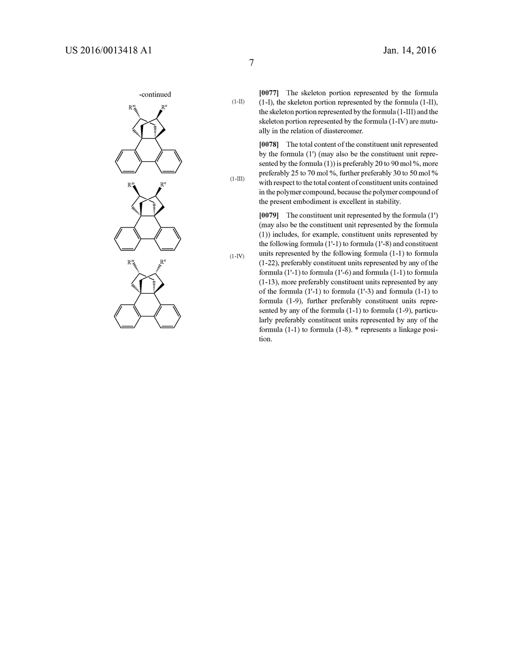 POLYMER COMPOUND AND LIGHT EMITTING DEVICE USING THE SAME - diagram, schematic, and image 08