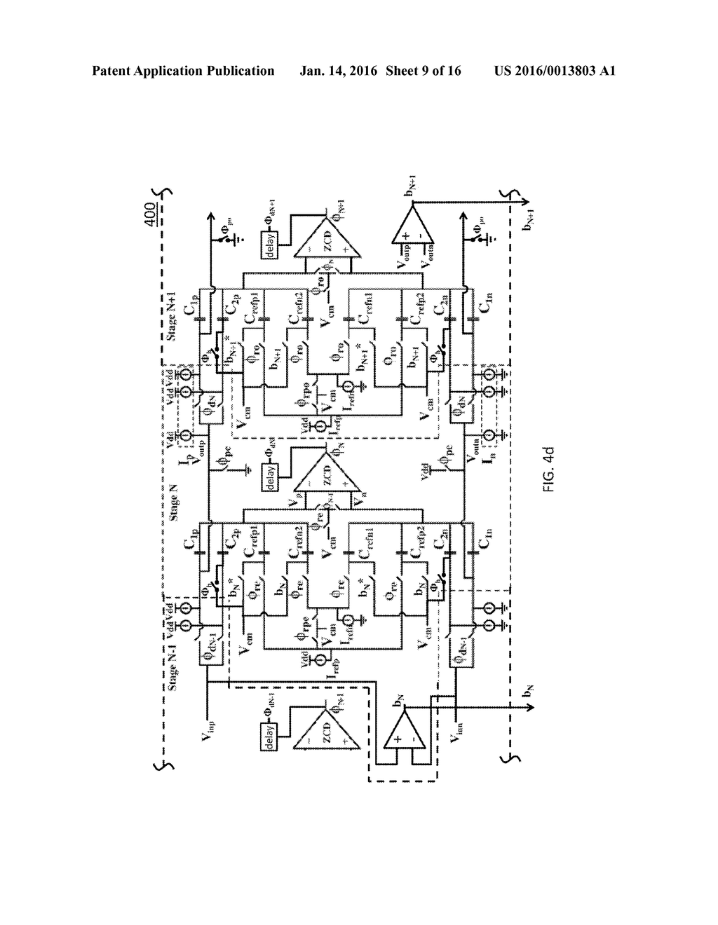 SYSTEMS AND METHODS FOR PROVIDING A PIPELINED ANALOG-TO-DIGITAL CONVERTER - diagram, schematic, and image 10