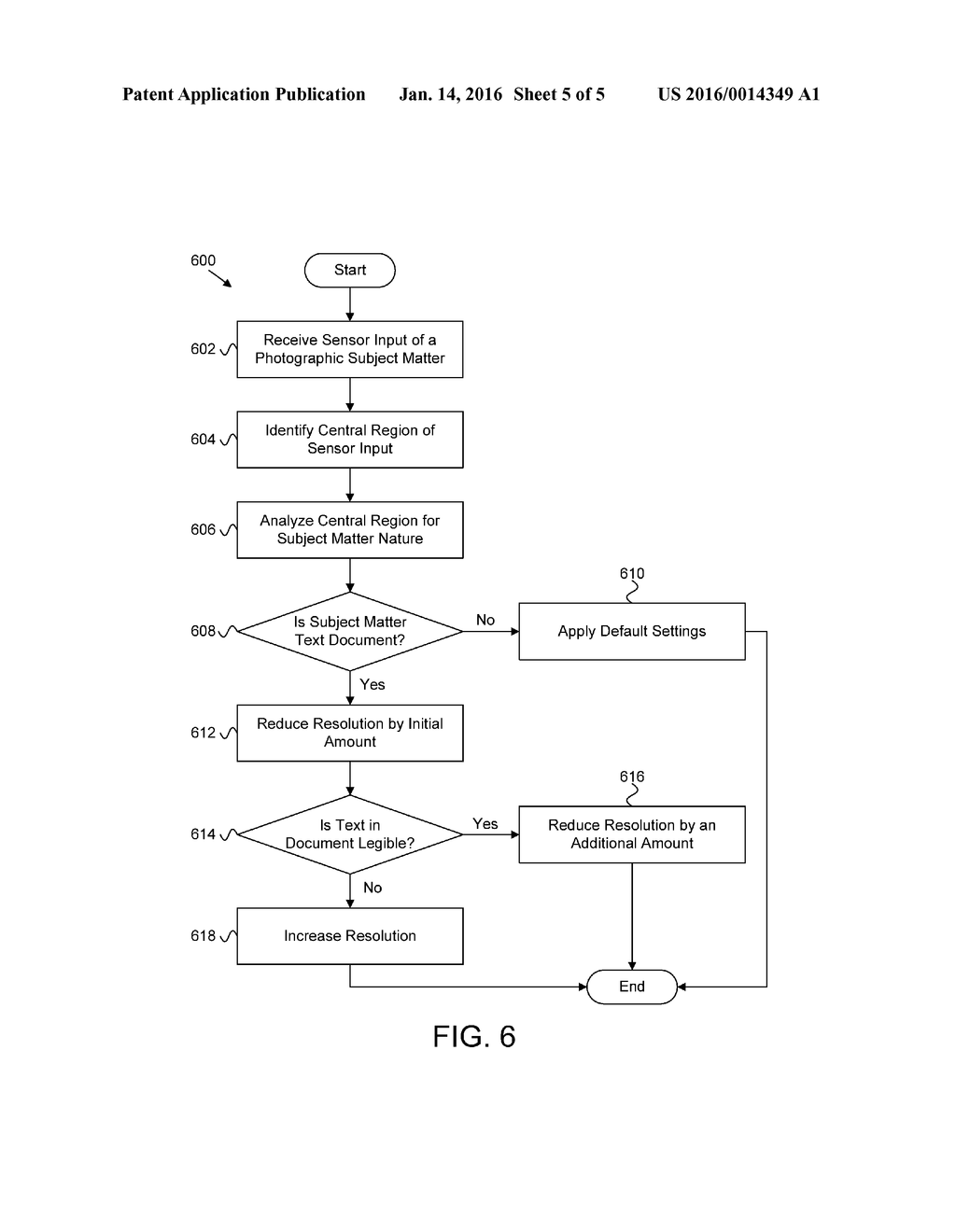 AUTOMATIC CAMERA ADJUSTMENT FOR TEXT DOCUMENTS - diagram, schematic, and image 06