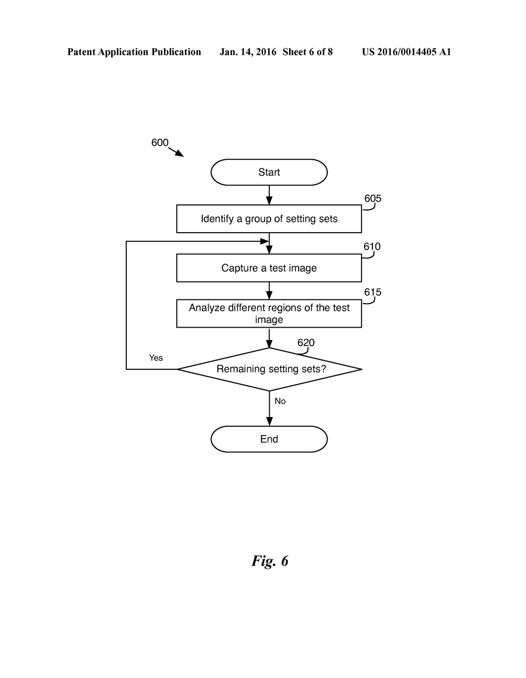 METHOD AND APPARATUS FOR CALIBRATING A CAMERA - diagram, schematic, and image 07