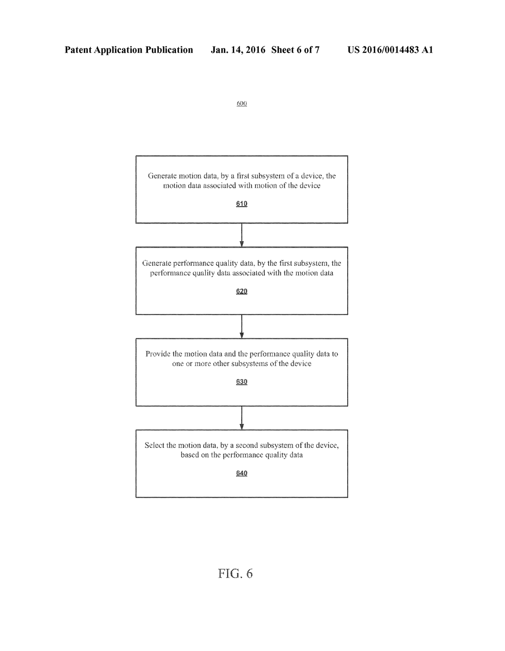 SHARING OF MOTION DATA BETWEEN DEVICE SUBSYSTEMS - diagram, schematic, and image 07