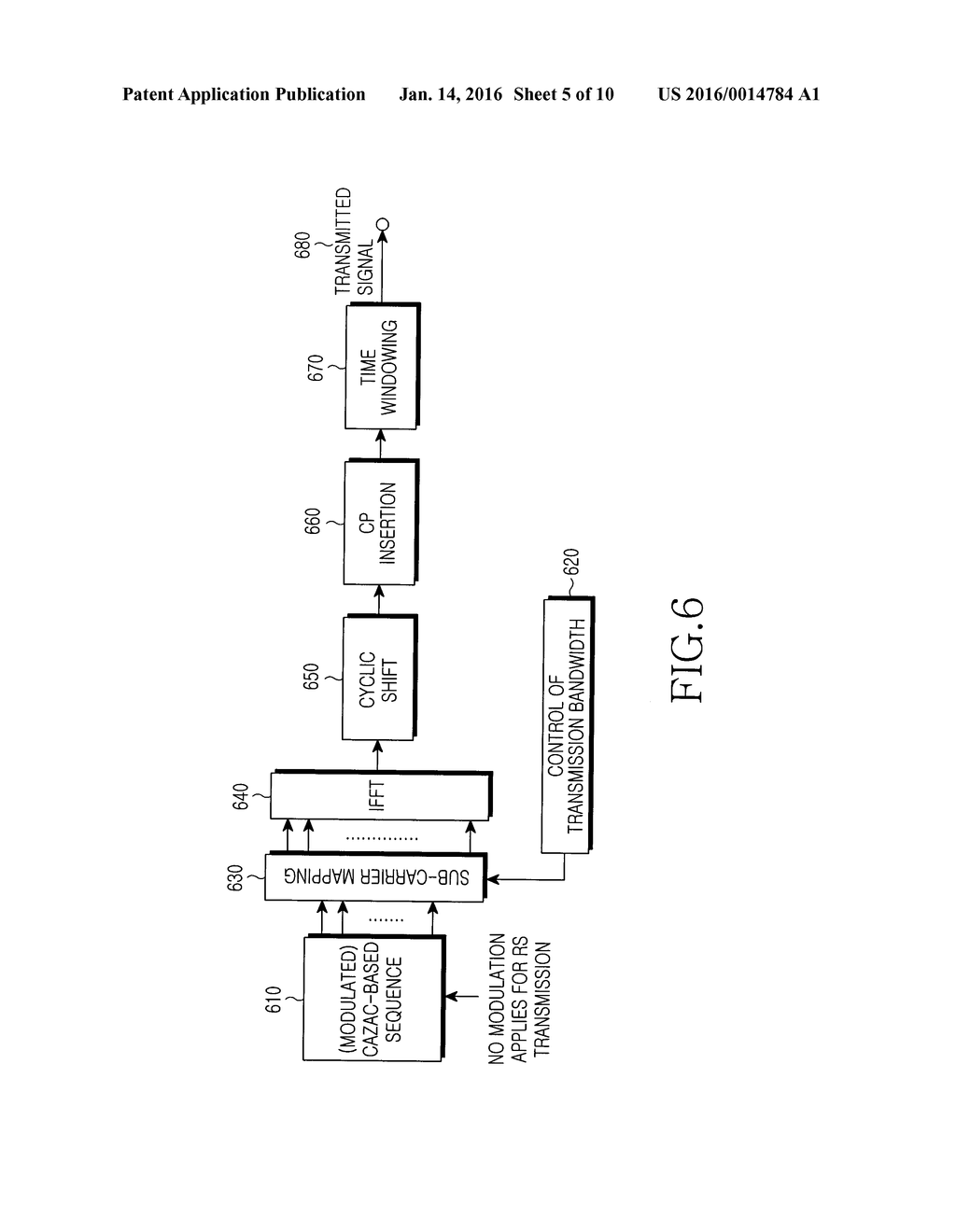 PARTITIONING OF FREQUENCY RESOURCES FOR TRANSMISSION OF CONTROL SIGNALS     AND DATA SIGNALS IN SC-FDMA COMMUNICATION SYSTEMS - diagram, schematic, and image 06