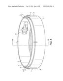 FORM INSERT FOR USE WITH A SPRINGFORM PAN TO MAKE A UNIFORM THICKNESS     CRUST diagram and image