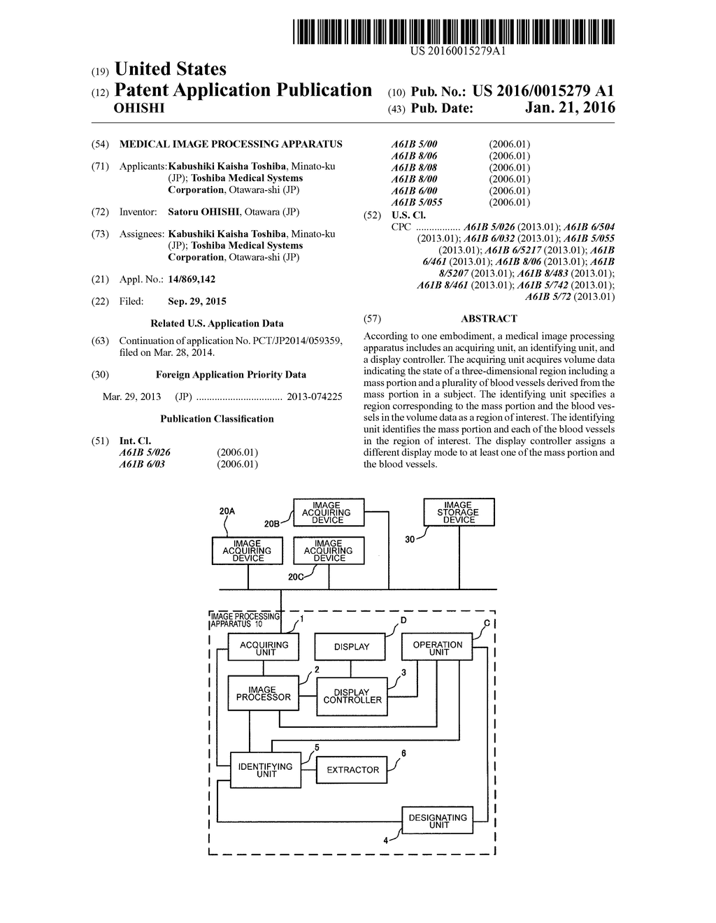 MEDICAL IMAGE PROCESSING APPARATUS - diagram, schematic, and image 01