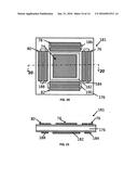 APPARATUS FOR SENSING AND MEASURING PRESSURE AND/OR SHEAR COMPONENTS OF A     FORCE AT AN INTERFACE BETWEEN TWO SURFACES diagram and image