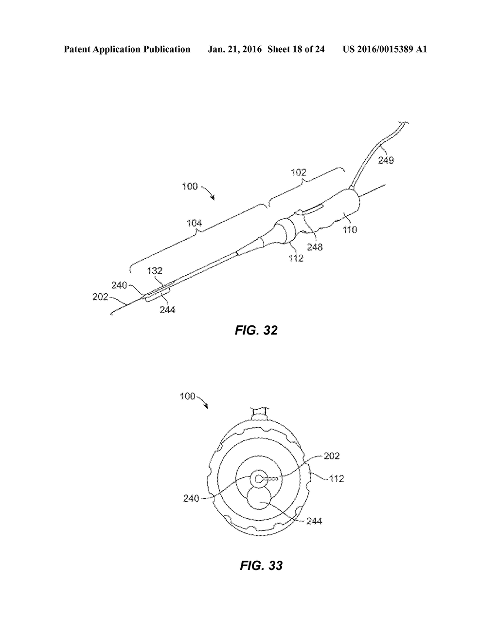 METHODS AND SYSTEMS FOR ADVANCING AND ANCHORING SUTURE IN TISSUE - diagram, schematic, and image 19