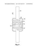 INVERTED SERPENTINE SPINAL STABILITY DEVICE AND ASSOCIATED METHODS diagram and image