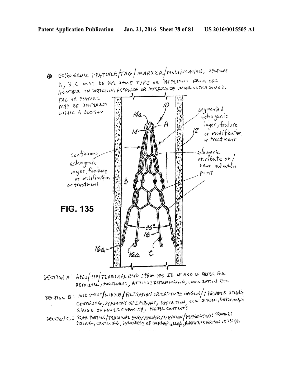 ENDOLUMINAL FILTER HAVING ENHANCED ECHOGENIC PROPERTIES - diagram, schematic, and image 79