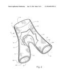 HIP SPICA CAST AND UNDERGARMENT FOR USE WITH HIP SPICA CAST diagram and image