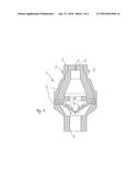 Closure Device For a Fluid System For Medical Purposes diagram and image