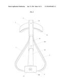 COLLAPSING PORTABLE APPARATUS FOR THE TRAINING AND ADJUSTMENT OF FORWARD,     LATERAL AND ROTATIONAL MOVEMENT IN SPORTS ACTIVITY diagram and image