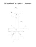 COLLAPSING PORTABLE APPARATUS FOR THE TRAINING AND ADJUSTMENT OF FORWARD,     LATERAL AND ROTATIONAL MOVEMENT IN SPORTS ACTIVITY diagram and image