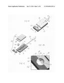 STAMPING TO FORM A COMPOSITE STRUCTURE OF DISSIMILAR MATERIALS HAVING     STRUCTURED FEATURES diagram and image