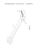 WRENCH CAPABLE OF ADJUSTING OPERATING ANGLE diagram and image