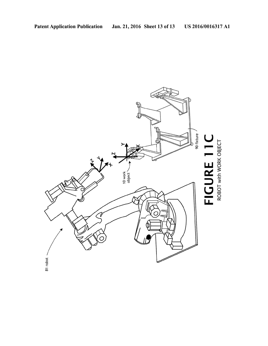 ROBOTIC WORK OBJECT CELL CALIBRATION METHOD - diagram, schematic, and image 14