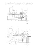 METHOD AND DEVICE FOR PRODUCING A PLASTIC PART, ESPECIALLY A PLASTIC PART     FOR AN AUTOMOBILE, BY AN INJECTION MOLDING METHOD diagram and image