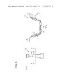 COMPOSITE STRUCTURE FORMED OF FIBER REINFORCED PLASTIC SHEET AND METALLIC     SHEET, AND MANUFACTURING METHOD THEREOF diagram and image