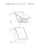 MOTOR VEHICLE FILLER INLET COMPARTMENT LID ARRANGEMENT diagram and image