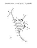 AIRBAG MODULE AND ASSEMBLY HAVING AN INSTRUMENT PANEL AND AN AIRBAG MODULE diagram and image