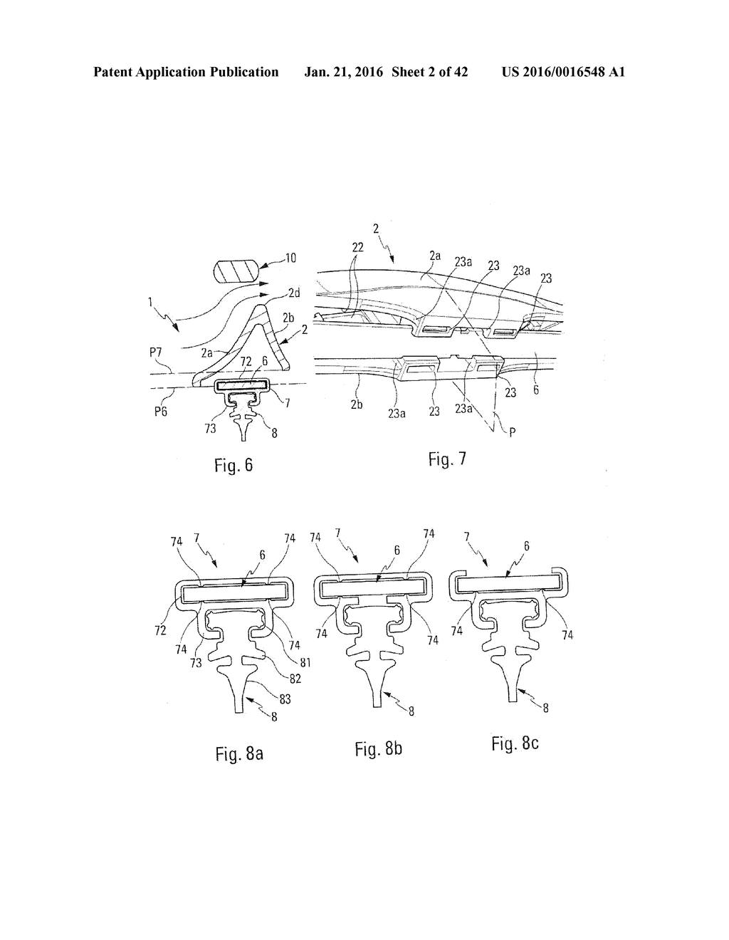 STREAMLINED FLAT WINDSCREEN WIPER - diagram, schematic, and image 03